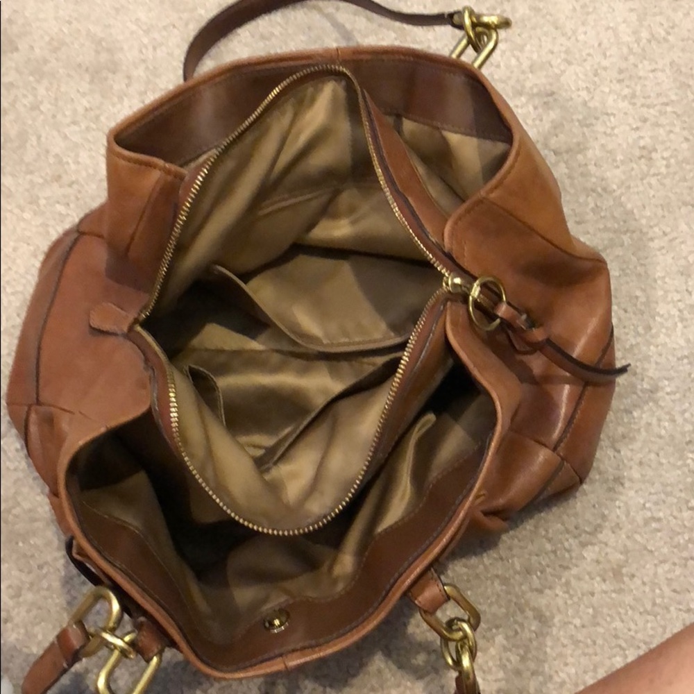 Brown leather Coach bag, very good condition. - Picture 3 of 4